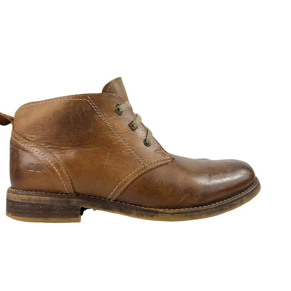 Bed Stu Draco Brown Leather Chukka Boots - Distressed Boots – Men’s Size 9.5 - Picture 5 of 11